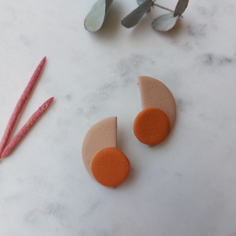 Σκουλαρίκια Moon Eclipse