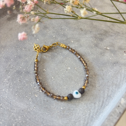 Βραχιόλι με κρυσταλλάκια